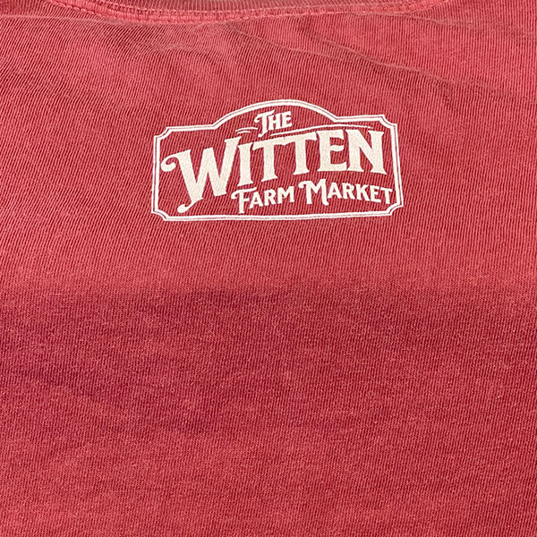 Witten Farm Market T-shirt Home Market Red Back