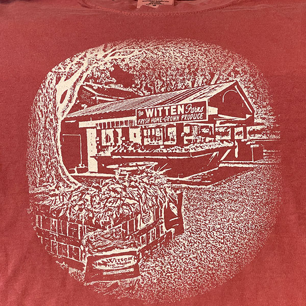 Witten Farm Market T-shirt Home Market Red Front