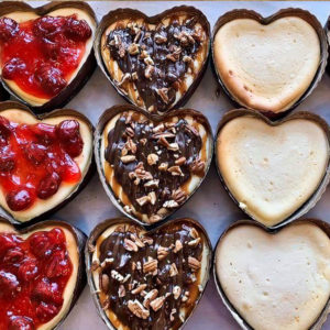 Witten Smith Farm Market Bakery Heart-Shaped Cheesecakes